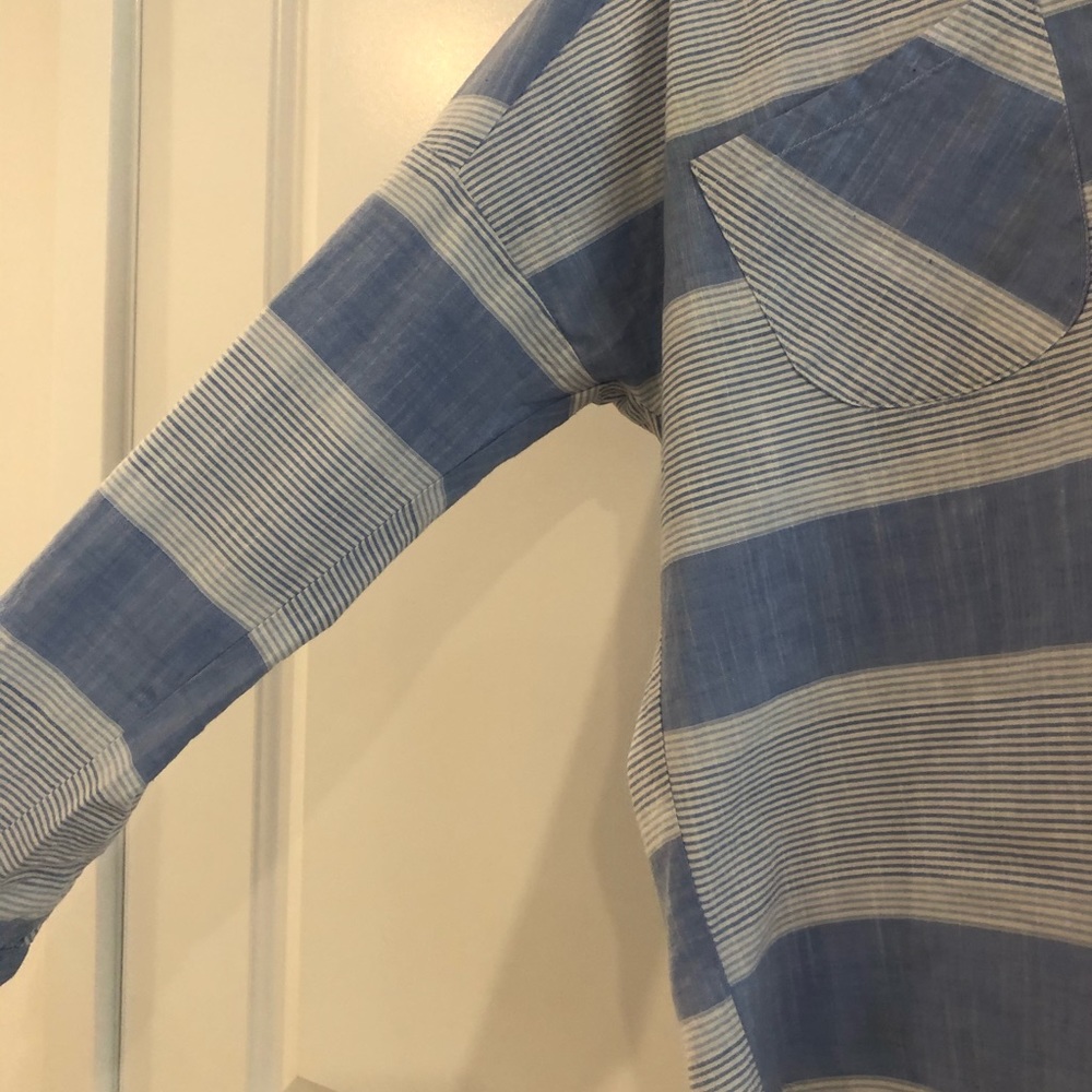 Light Blue Summer Button Down - image 5